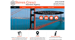 Desktop Screenshot of cresciinsurance.com